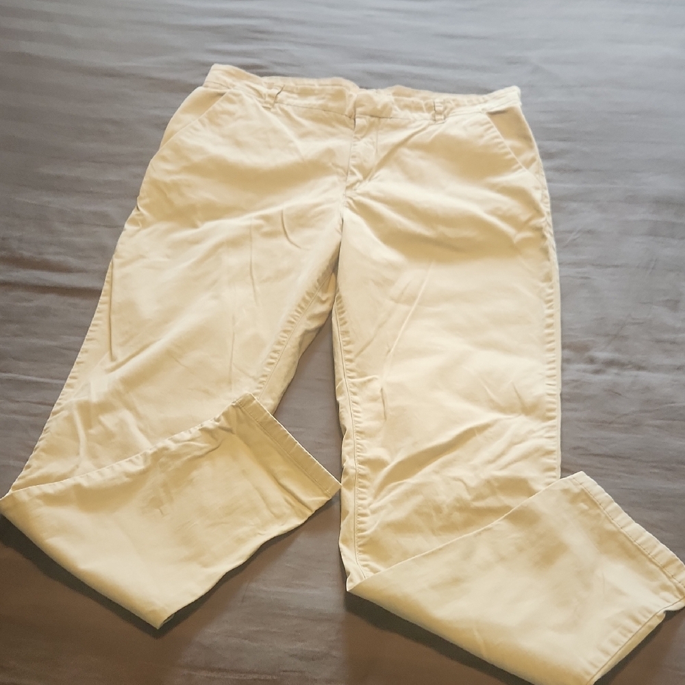 H&M Label Of Graded Goods Ladies Beige Pants, Size 10